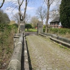Bridge Over Moat To Clayton Hall