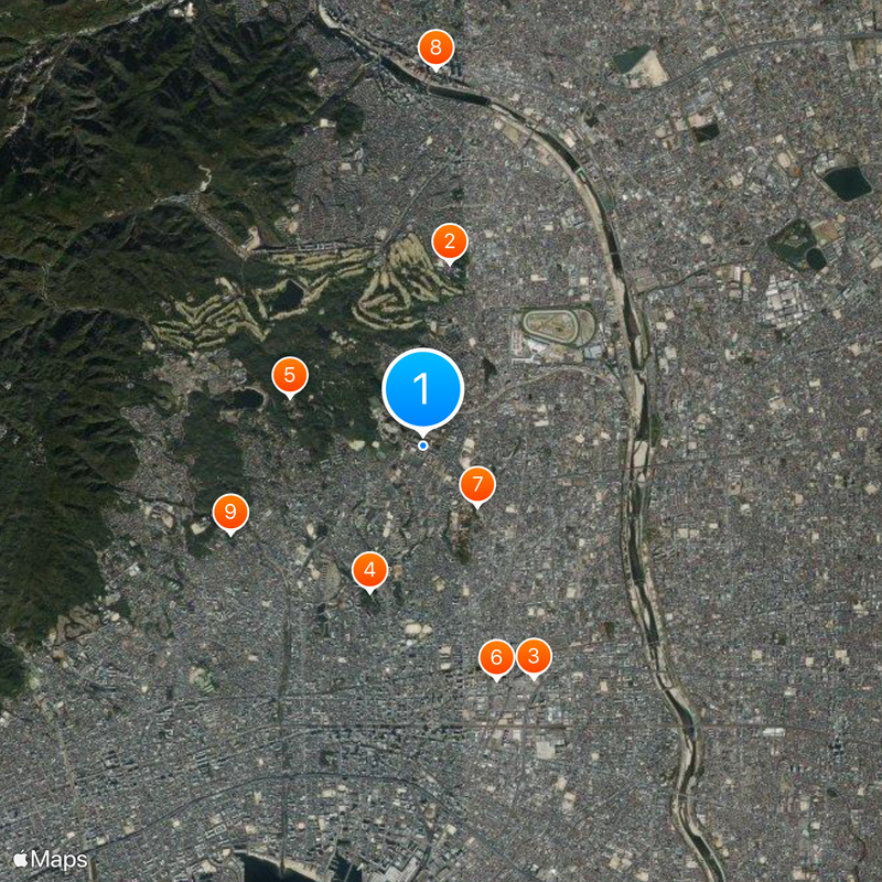 Kwansei Gakuin University Map