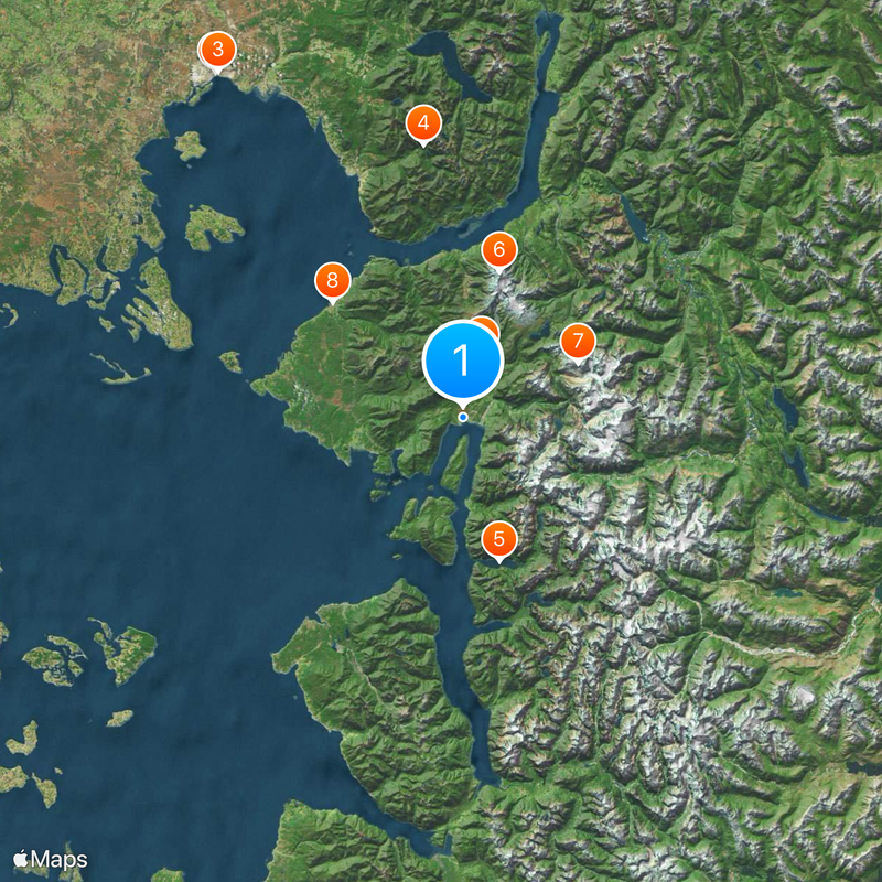Hornopirén Map