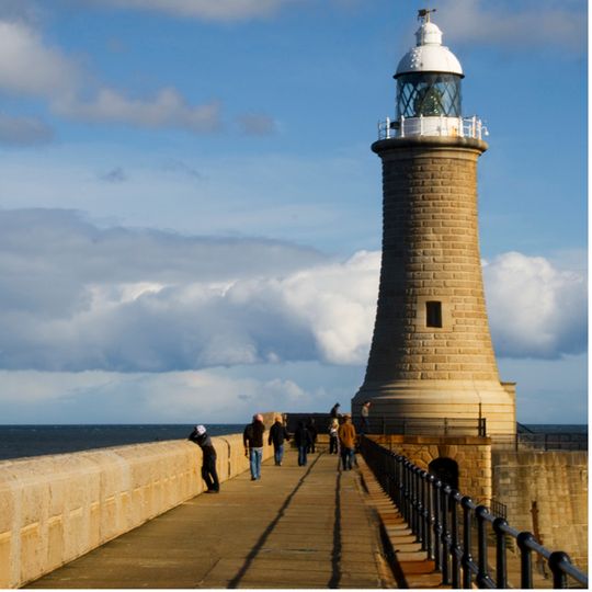 Tynemouth North Pier light
