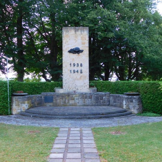 World War II Memorial at Trutnov Cemetery