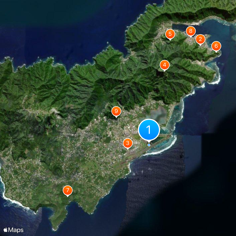 Pago Pago International Airport Map