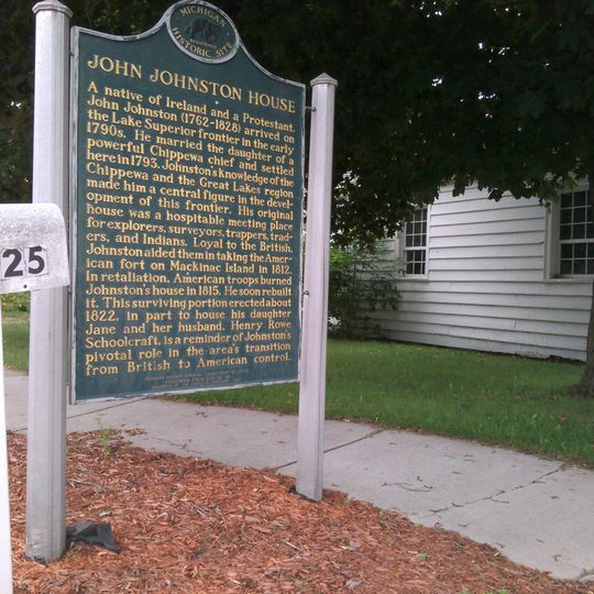 John Johnston House Historical Marker