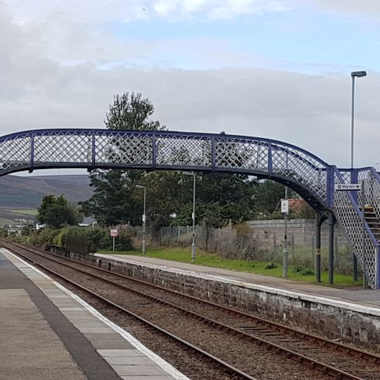 Footbridge, Brora Station