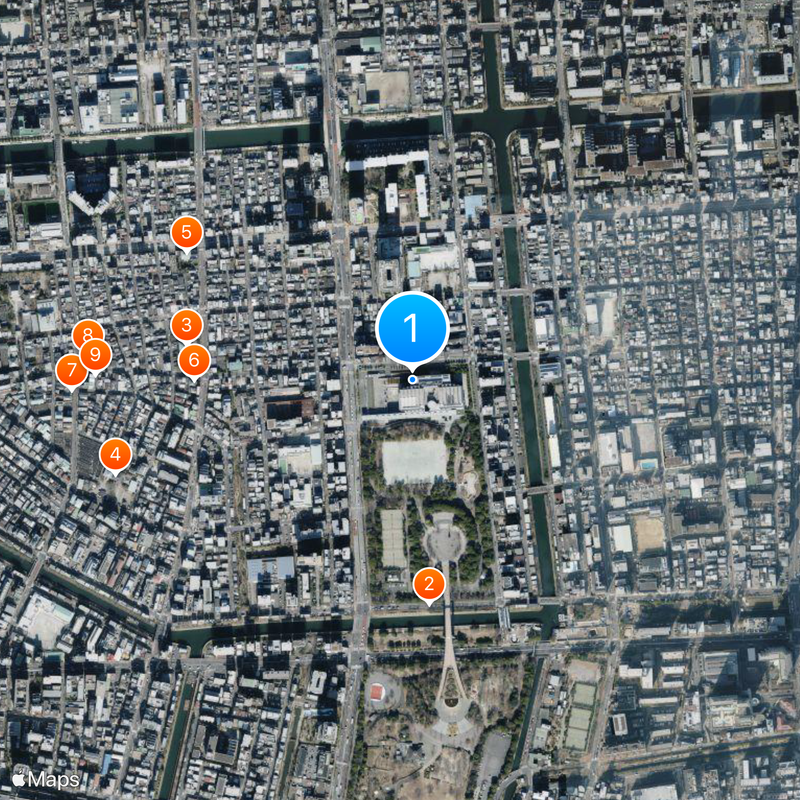 Museum of Contemporary Art Tokyo Karte