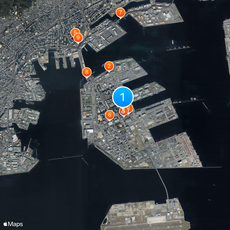 Port Island Map