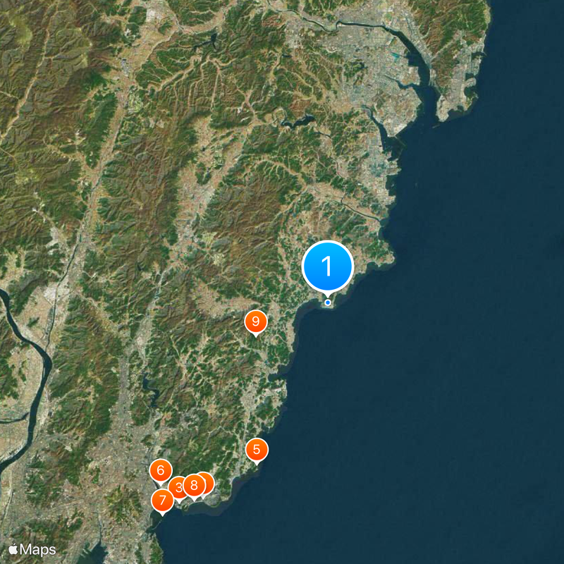 Kori Nuclear Power Plant Map