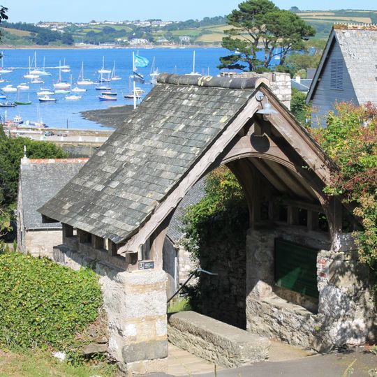 Lych Gate At Approx 40M West Of Church Of Saint Mylor