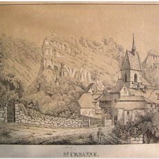 Saint-Ursanne, castle ruins - Middle Ages