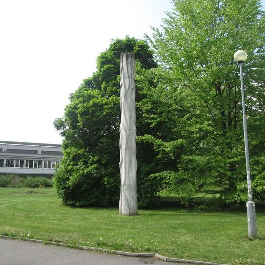 Sloup v Plzni u koterovské ulice