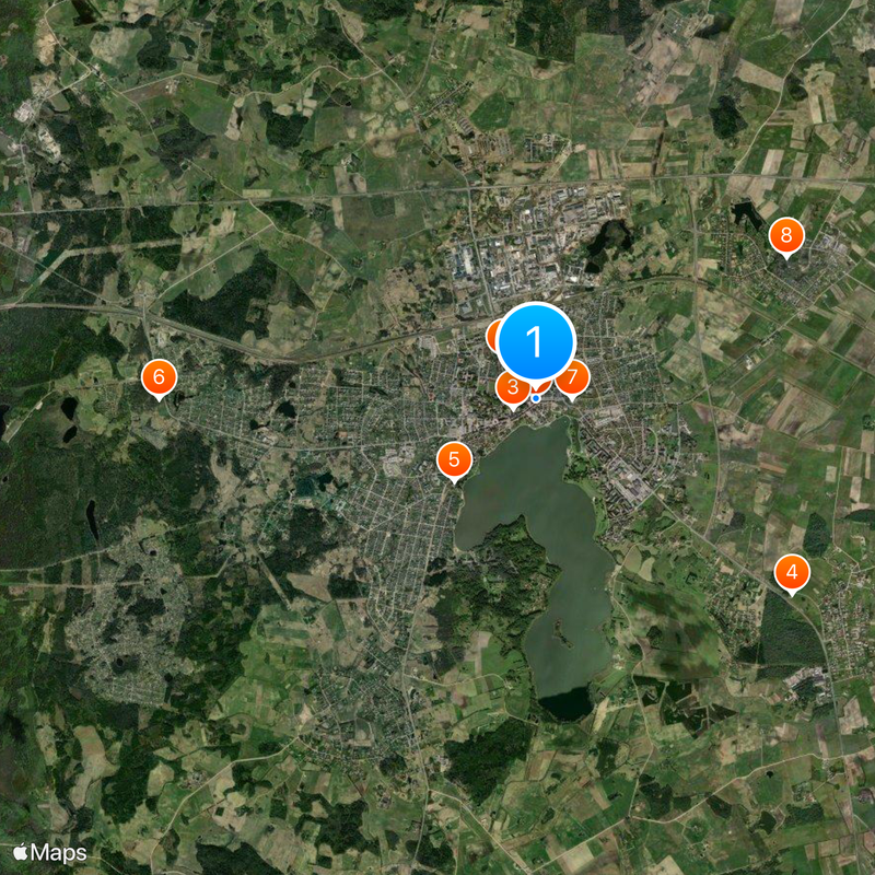 Telšiai Mappa