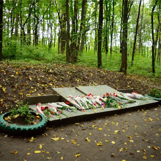 Mass graves of victims of National Socialism in Poltava