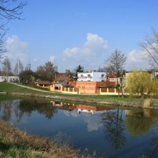 Most přes plavební kanál ve Vraňanech