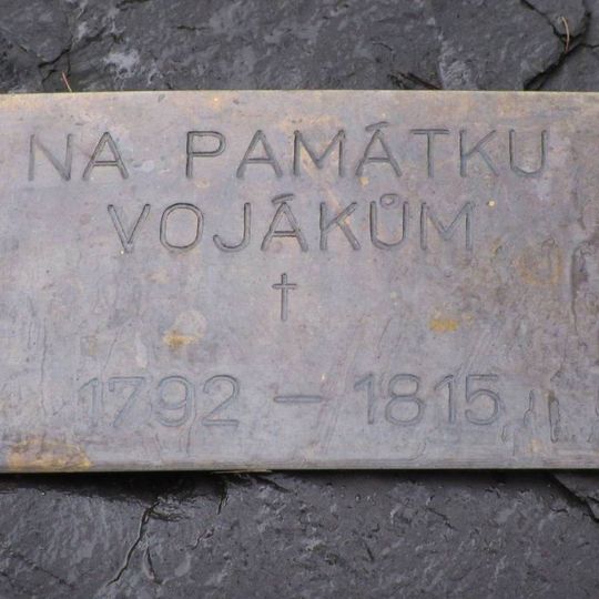 Pamětní deska v Loučeni v zámeckém parku