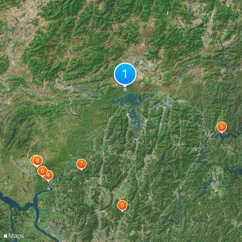 Zona demilitarizzata coreana Mappa