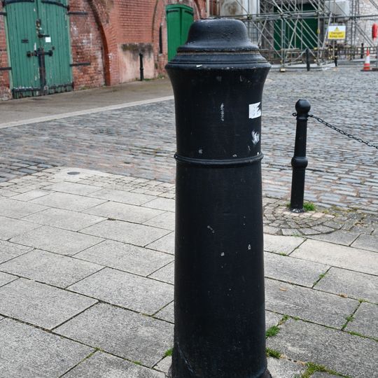Four Cannon Bollards