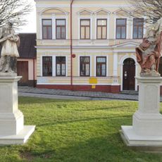 Statues of Saint John of Nepomuk and Saint Wenceslaus