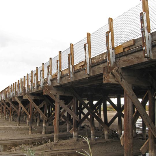 Rio Grande Bridge at Radium Springs