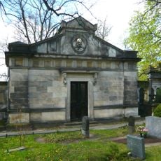 Grabkapelle Roesicke auf dem Friedhof der Ev. St.-Petri-Luisenstadt-Kirchengemeinde Friedenstraße 81