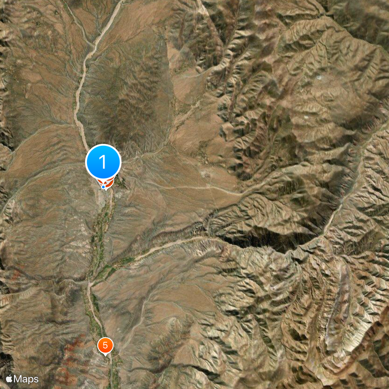 Humahuaca Map