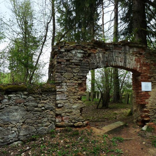 Jewish cemetery in Chlistov
