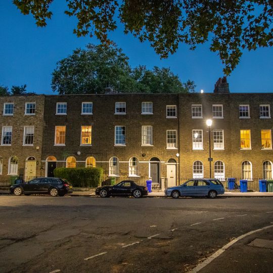 Numbers 17-20 And Attached Railings