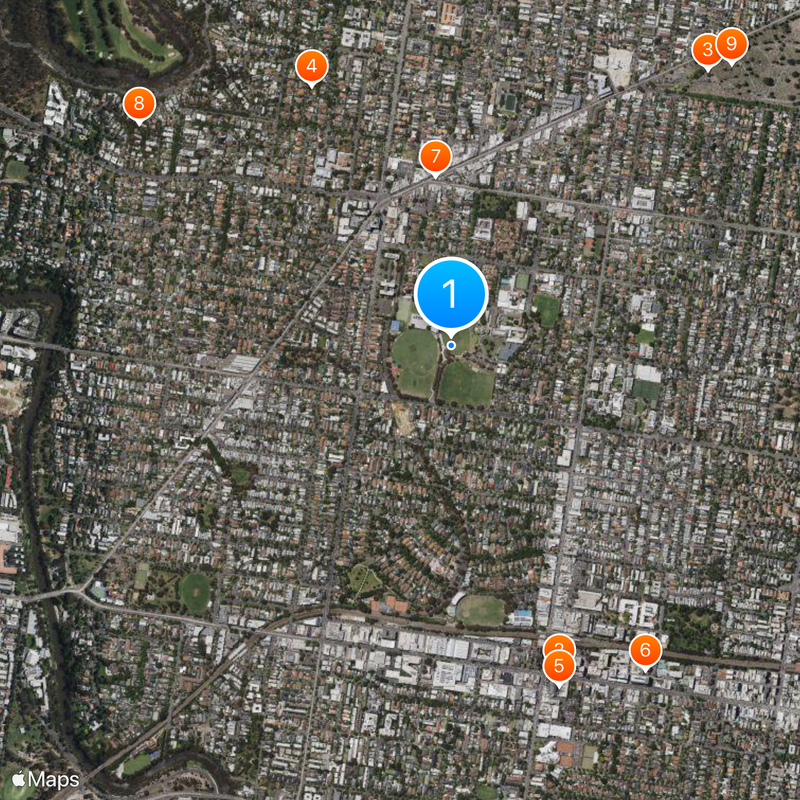 Xavier College Carte