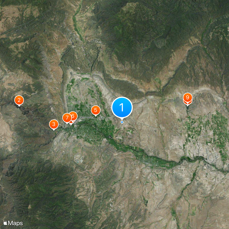 Colorado State Penitentiary Map