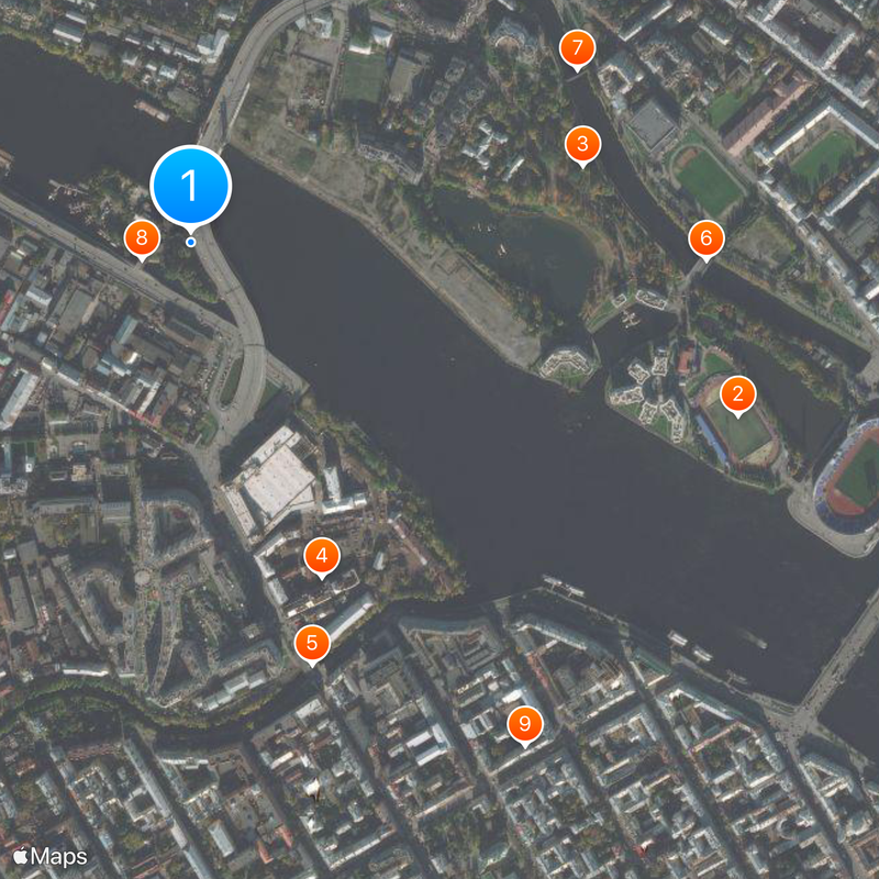 Betancourt Bridge Mappa