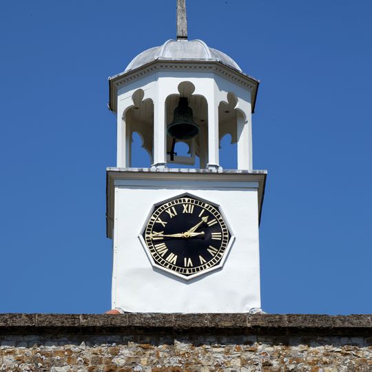 The Stables And Laundry Wing At Parham Park To The North Of The House
