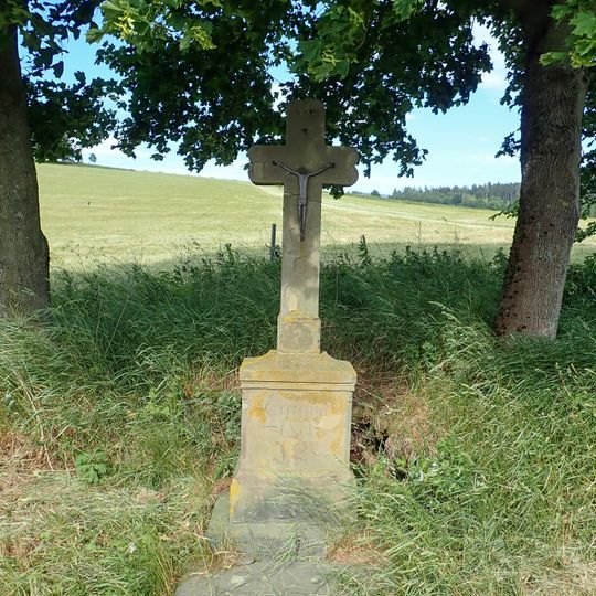 Wayside cross near Heřmanice