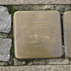 Stolperstein en memoria de Robert Wilmersdörfer