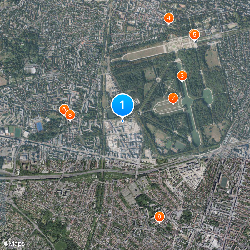 École Centrale Paris Map