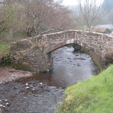 West Luccombe packhorse bridge