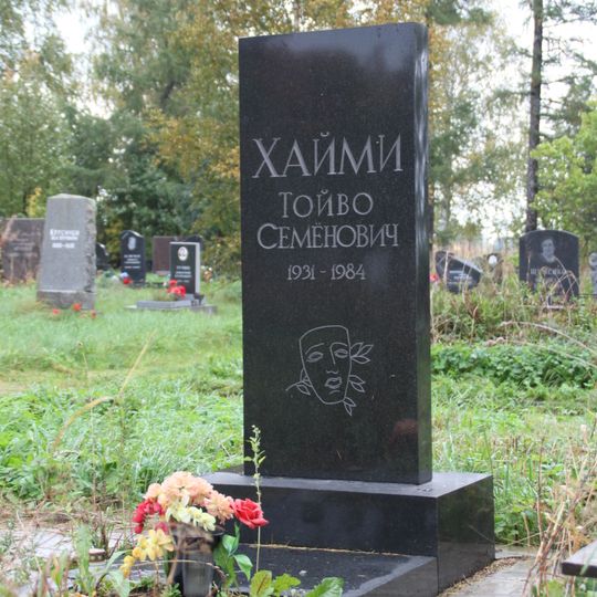 Могила Хайми Т.С. , артиста, театрального режиссёра