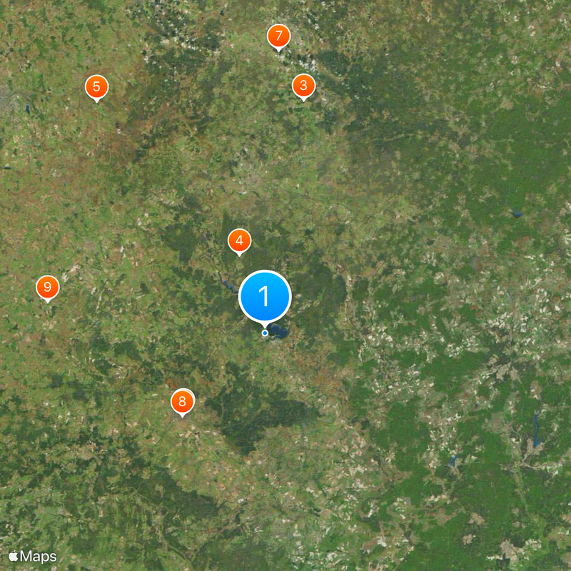Smolensk Nuclear Power Plant Map
