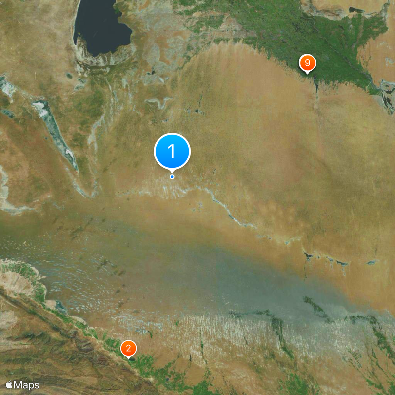 Darvaza Map