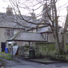 The Vicarage With Outbuildings And Yard Wall