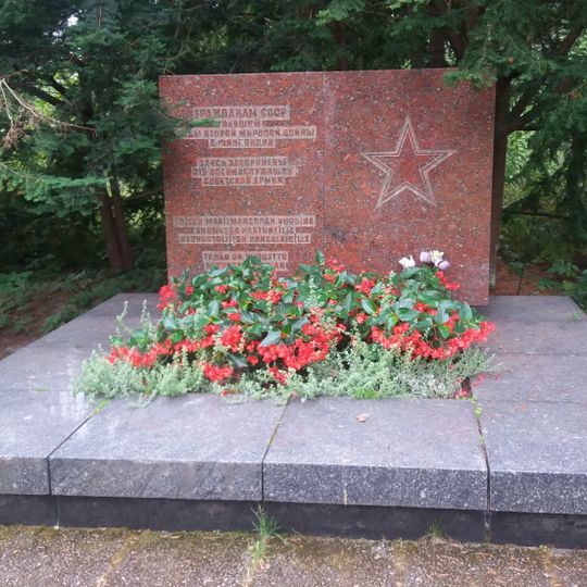 Soviet war memorial in Pori