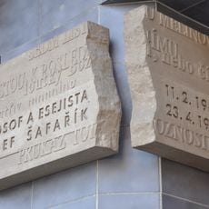 Plaque of Josef Šafařík, Brno