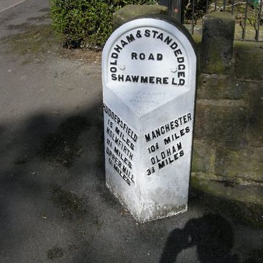 Milestone, ExYW Grasscroft