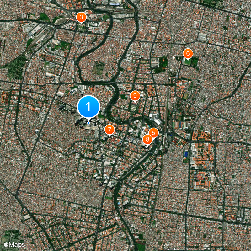Tunjungan Plaza Map