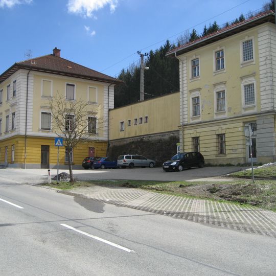 Aufnahms- und Zollgebäude, Bahnhof Spielfeld-Straß