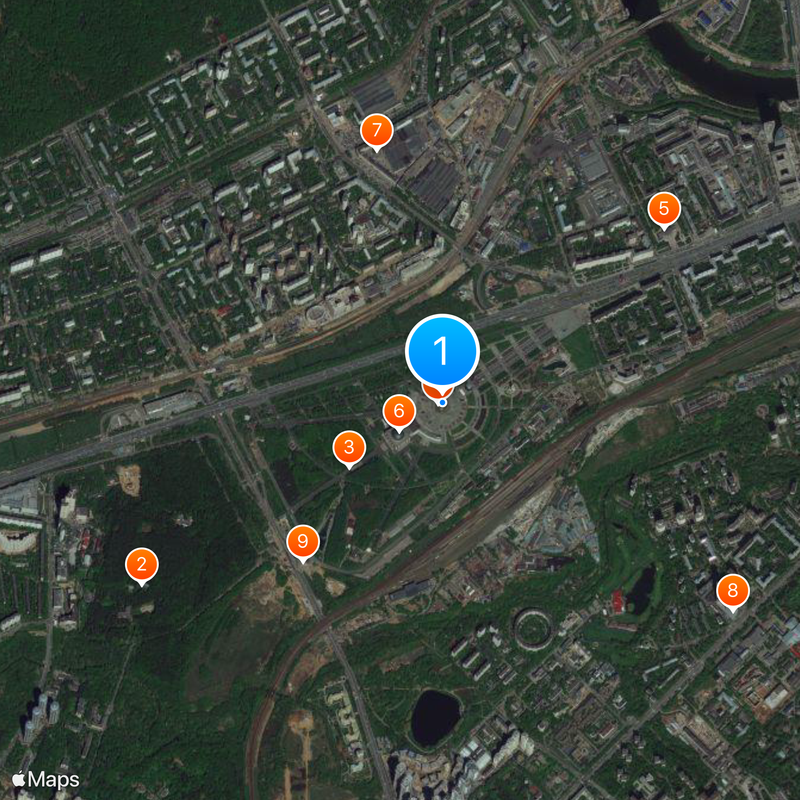 Victory Monument Mapa