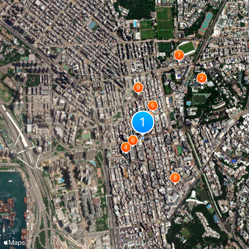 Mong Kok station Map