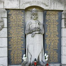 Pomník padlým v 1. světové válce u hřbitova ve Vilémově