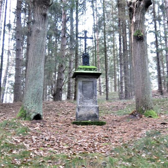 Kříž na Stormově vrchu u Srbské Kamenice
