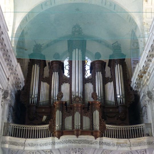 Orgue de tribune de l'abbaye de Moyenmoutier
