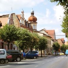 Wielkopoznańska Street in Rogoźno