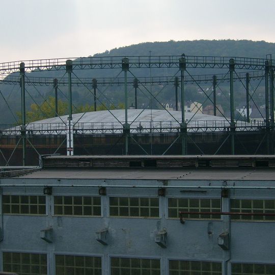 Teleskopgasbehälter